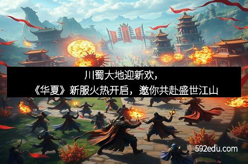 川蜀大地迎新欢，《华夏》新服火热开启，邀你共赴盛世江山
